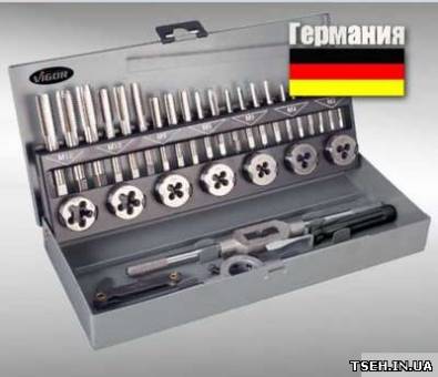 Набор метчиков и плашек, 32 шт. Германия Изображение 1